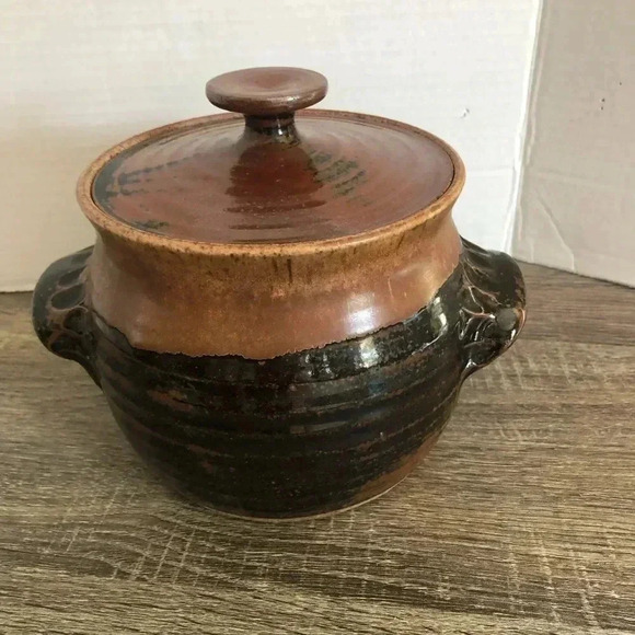 HOST PICK!  Vtg Hand Made Pottery Piece - Picture 6 of 12